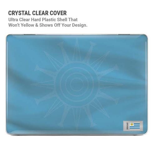 Uruguay Soccer Flag MacBook Pro 14in (2021-24) Case plus Skin